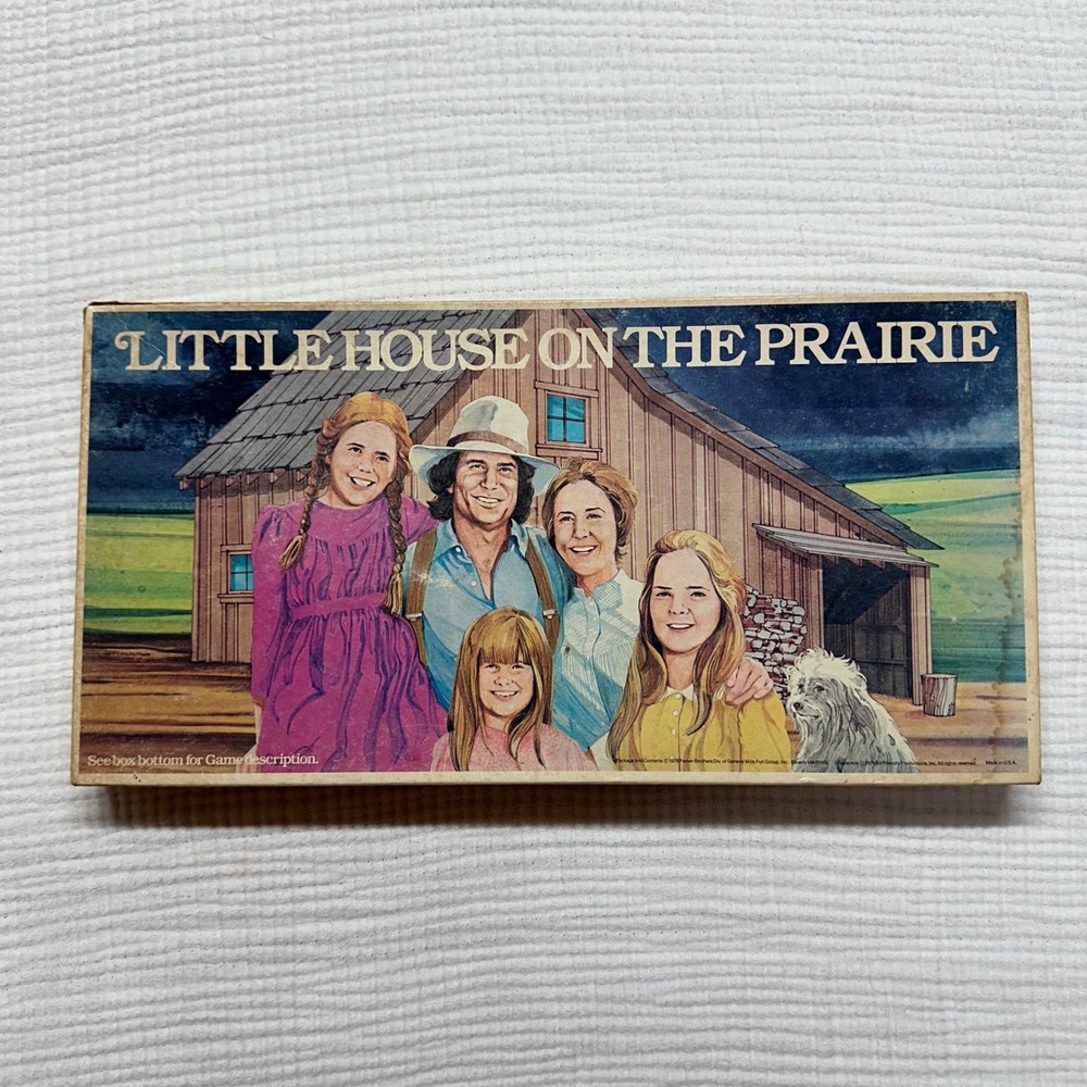 Vintage 1978 Little House On The Prairie Board Game Parker Brothers COMPLETE